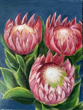 Картина маслом Flowers 