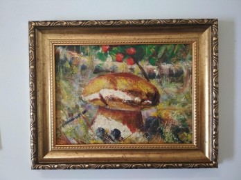 Картина маслом Белый гриб