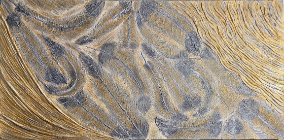 Картина акрилом Пёрышки 