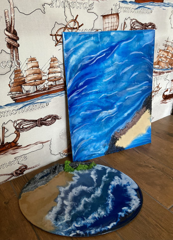 Картина  Морской берег