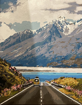 Картина акрилом Путешествие 