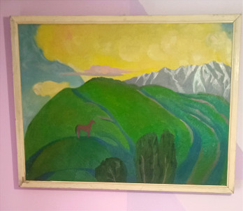 Картина маслом Лето