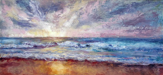 Картина маслом Побережье