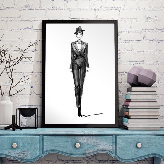 Картина  Fashion Girl