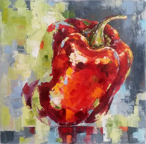 Картина маслом COOL перец