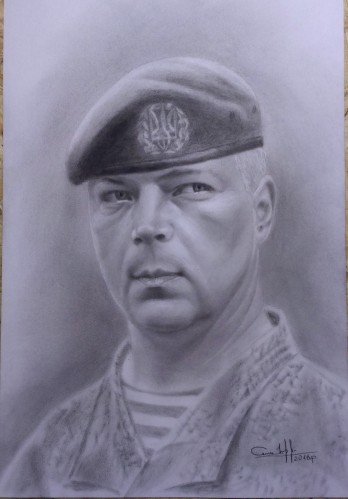 Картина маслом Генерал-лейтенант Забродський М.В.
