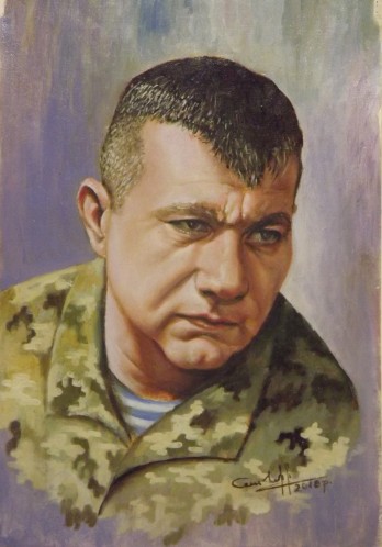 Картина маслом Рахман (кіборг)