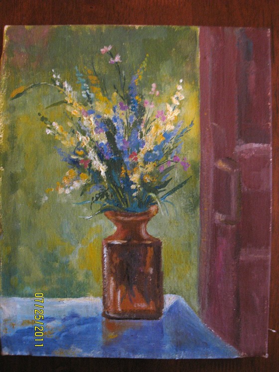 Картина маслом Летний натюрморт