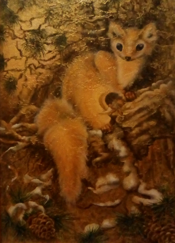 Картина маслом Горностай