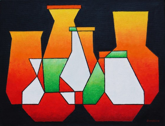 Картина маслом Конструктевизм