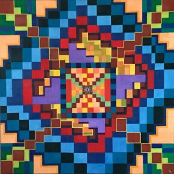 Картина маслом Обратный отсчет