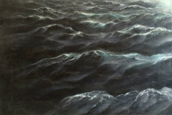 Картина маслом Пучина