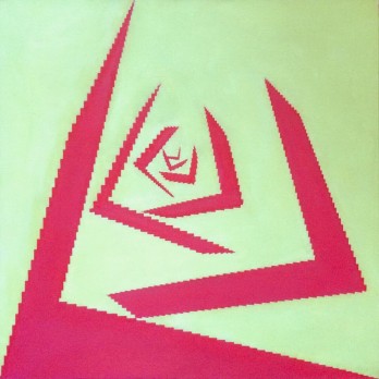 Картина маслом The message ll