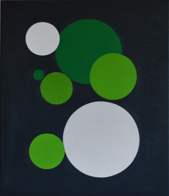 Картина маслом 7 шариков