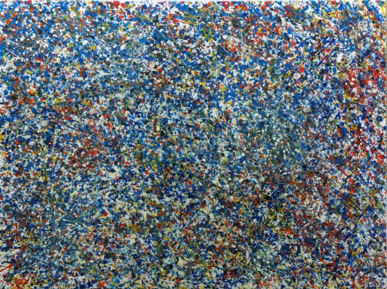 Картина акрилом Времена года. Зима