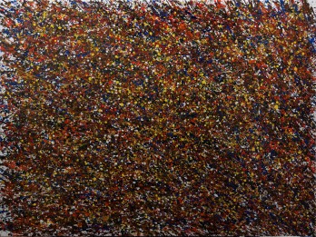 Картина акрилом Времена года. Осень