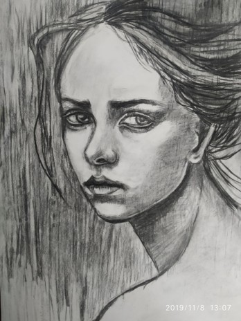 Картина  Девушка 