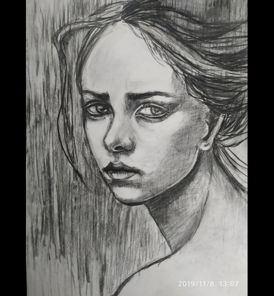 Картина  Девушка 