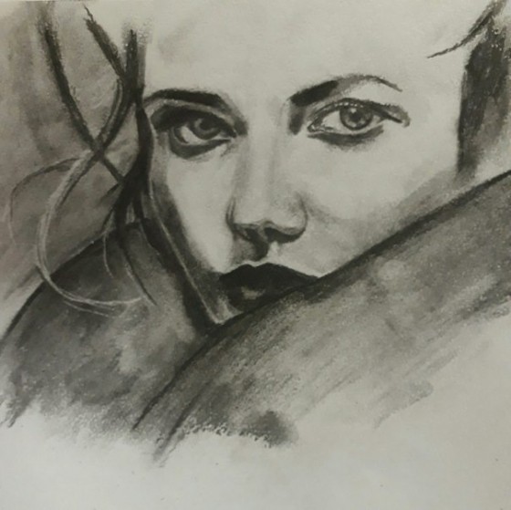 Картина  Девушка 