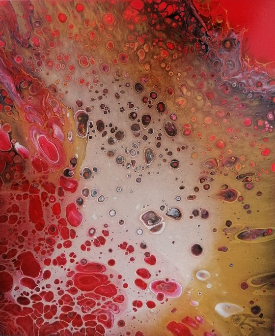 Картина акрилом Волшебная вуаль 