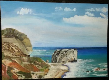 Картина маслом Море