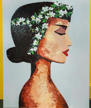 Картина маслом Women's power