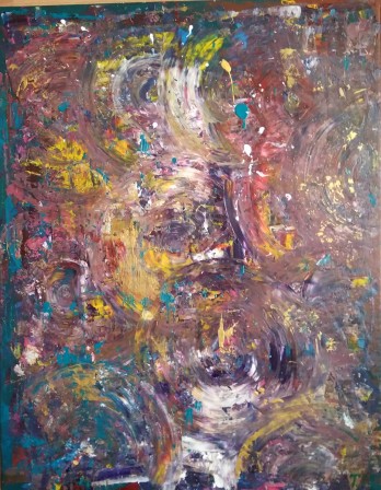 Картина акрилом Variete