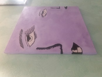 Картина акрилом Загляни во внутрь себя