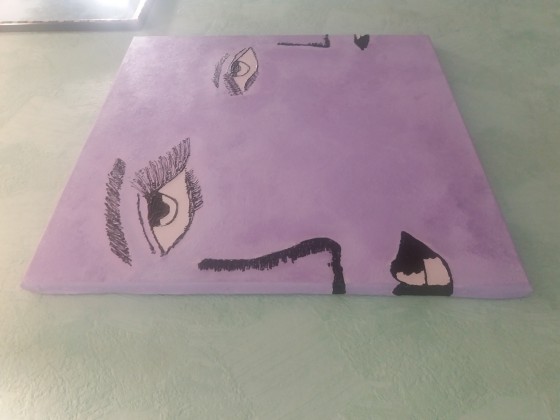 Картина акрилом Загляни во внутрь себя