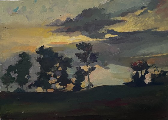 Картина маслом Пейзаж