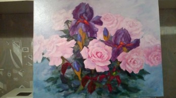 Картина маслом Утреннее танго