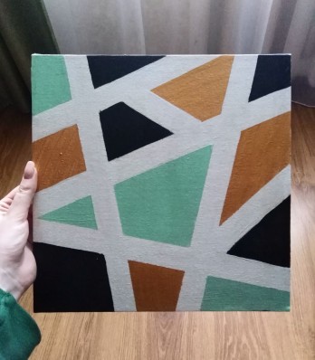 Картина акрилом Geometric Pattern