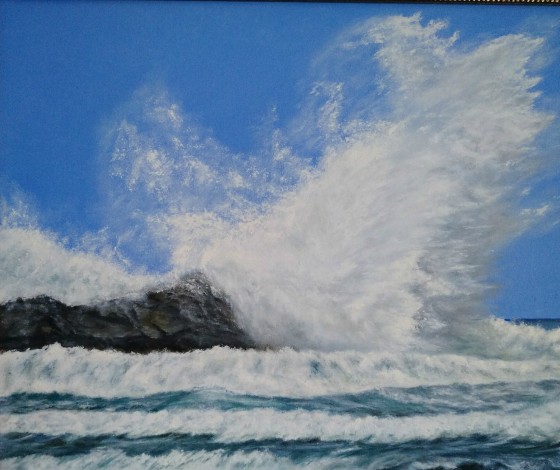 Картина маслом Феерия воды