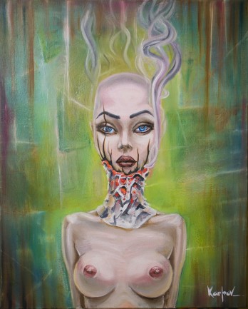 Картина маслом Moloko