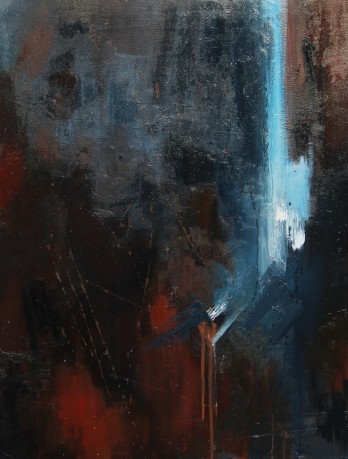 Картина маслом Паника 