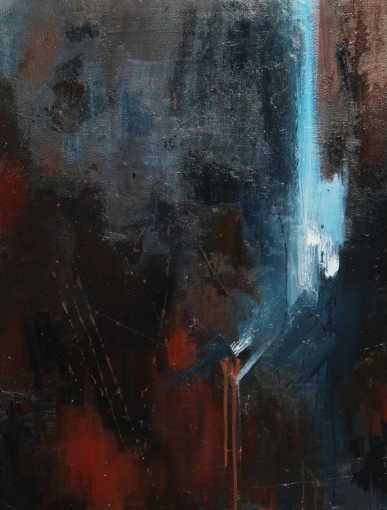 Картина маслом Паника 