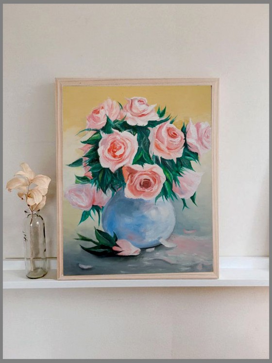 Картина маслом Rose mood