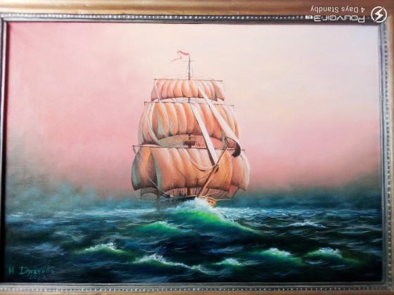 Картина маслом Фатум