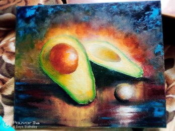 Картина маслом Авокадо