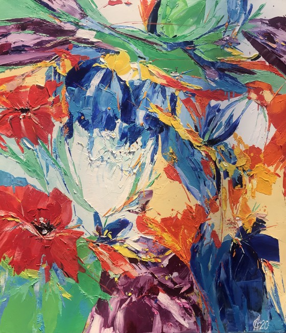 Картина маслом Калейдоскоп