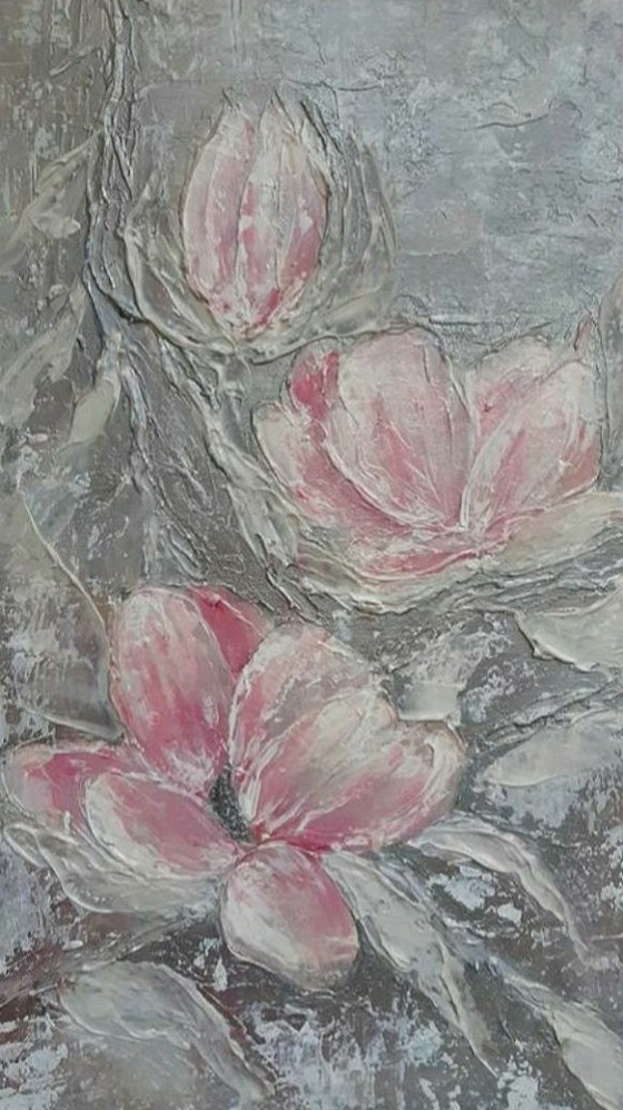 Картина в смешанной технике Интерьерная картина