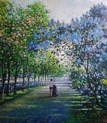 Картина маслом Вечная весна