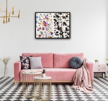 Картина акрилом Швидка зміна