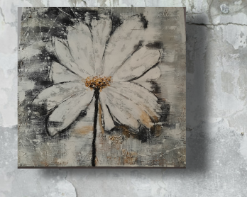 Картина акрилом Цветок
