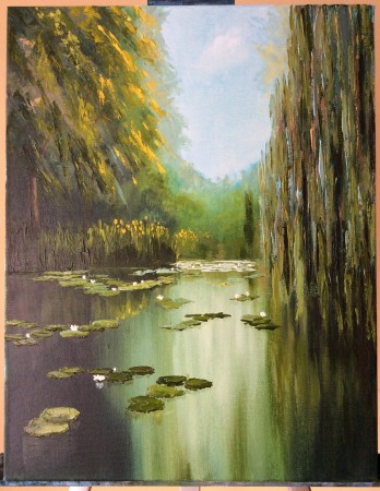 Картина маслом Пейзаж